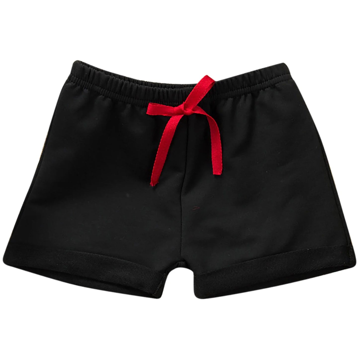 Summer Savings Clearance 2025! Toddler Summer Shorts, Toddler Kids Boys Girls Fashion Solid Color Summer Leisure Pants Shorts Black 6-12 Months