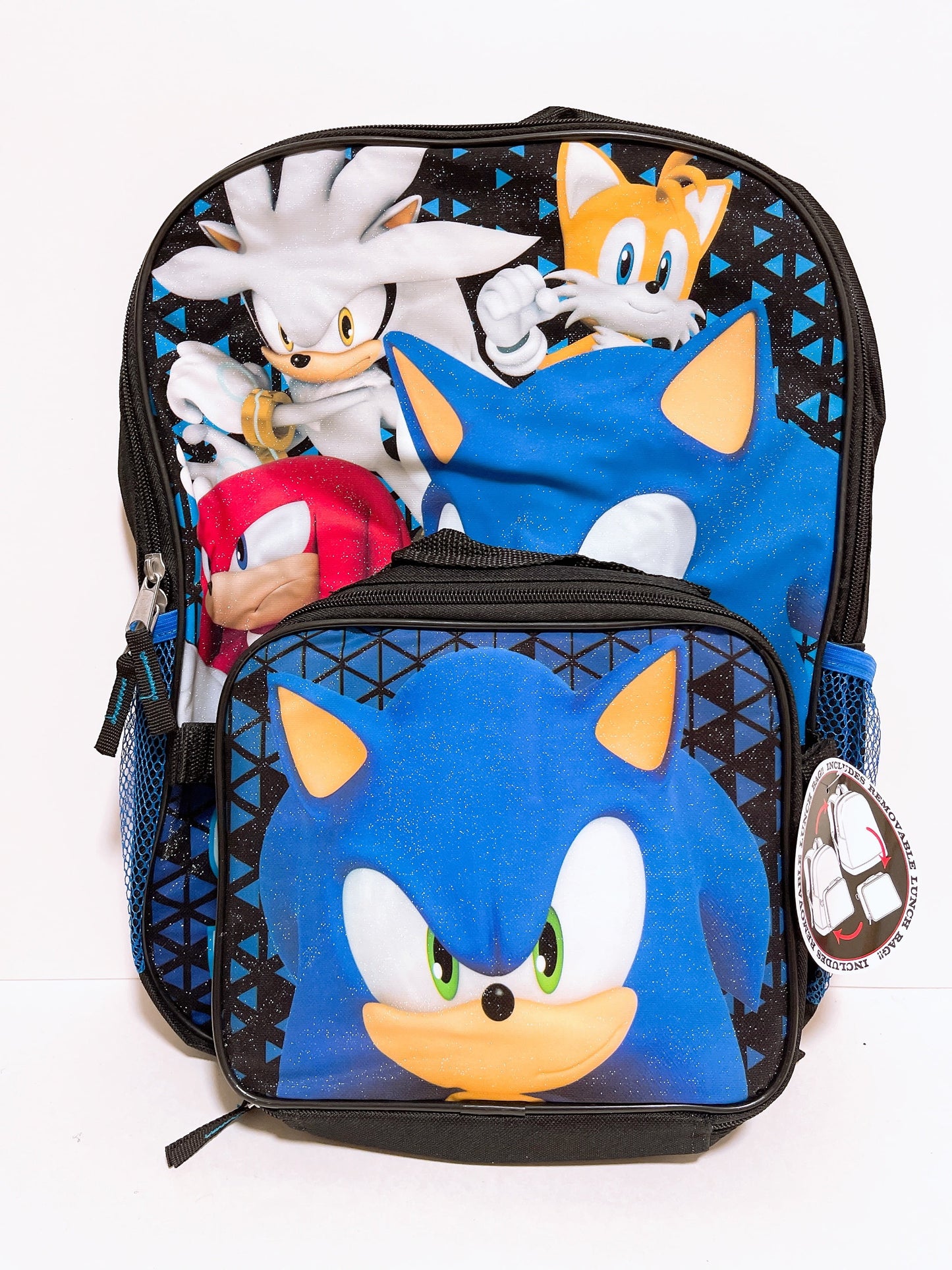 16 Inch Backpack with Insulated Lunch Box Set