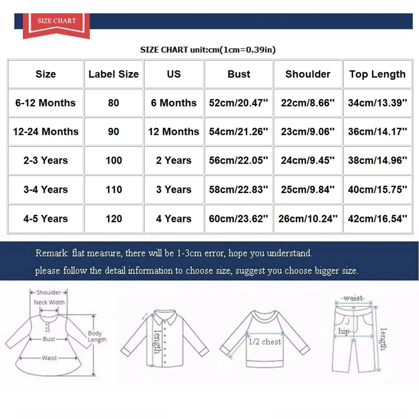 1-6Years Baby Girls Summer T-Shirt Cotton Flying Sleeves T-Shirt for Girls Summer Solid Tee Tops