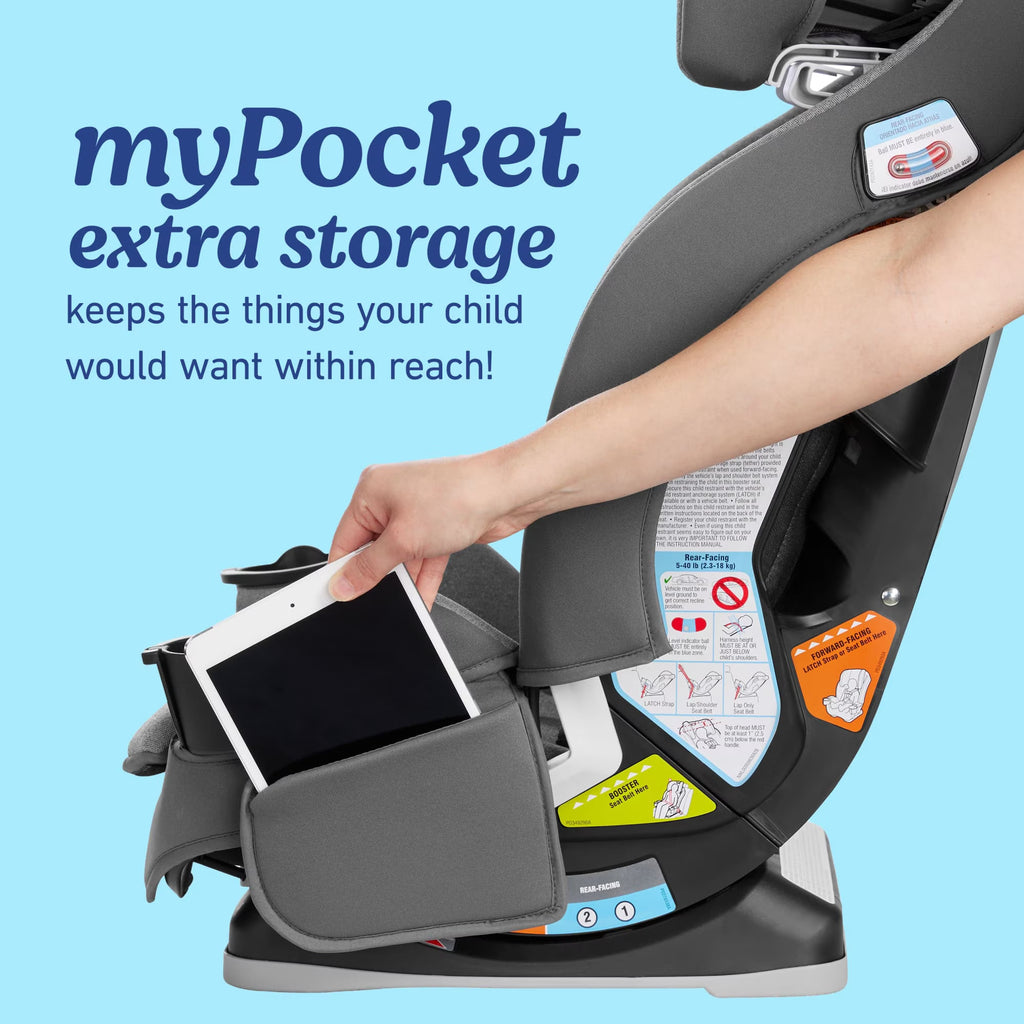 Slimfit LX 3-In-1 Car Seat, Shaw, Grey