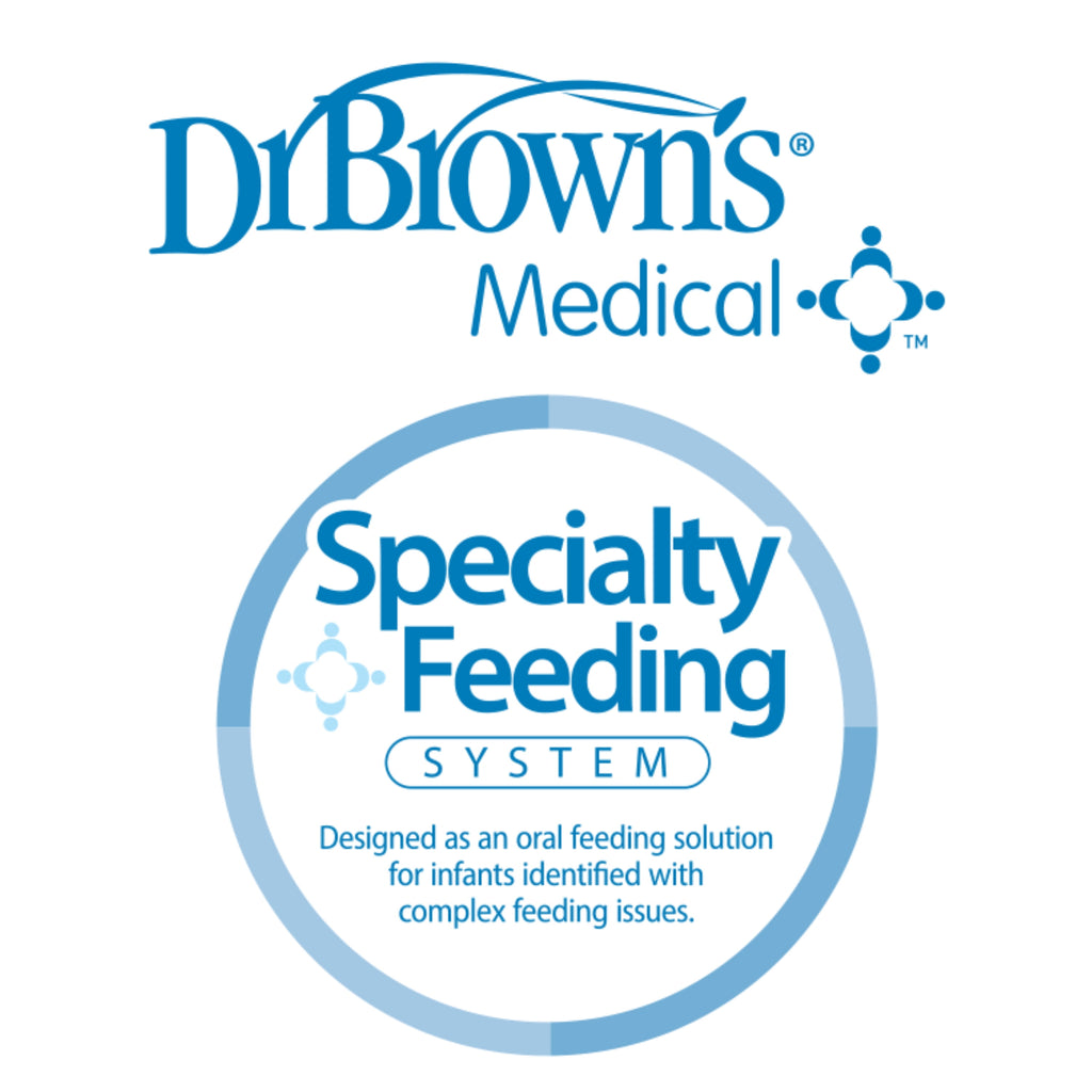 Specialty Feeding System, Narrow Baby Bottle, Infant-Paced Feeding, 4Oz/120Ml, 2 Pack