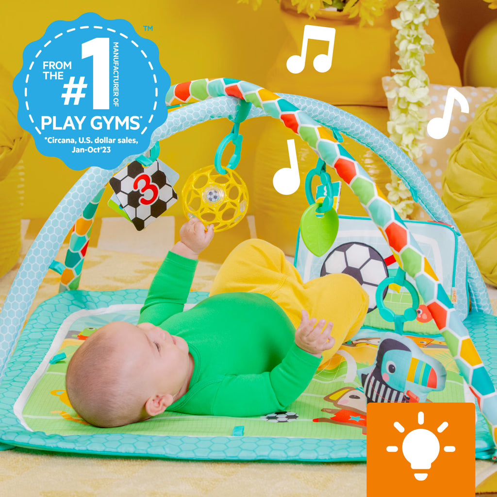 Grip & Kick Oball Activity Gym, Soccer, Unisex, Newborn