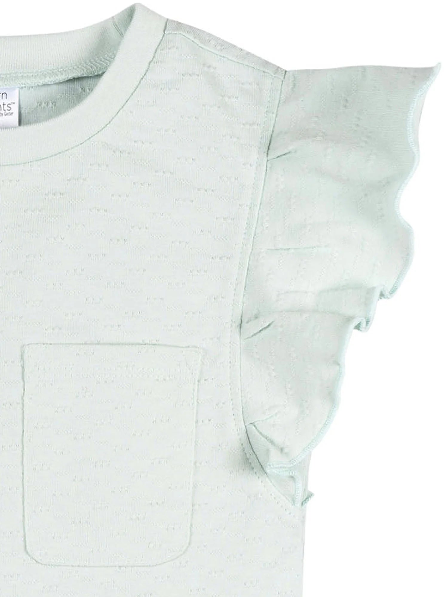 by Gerber Toddler Girl Organic Top and Short Outfit Sets, 4-Piece, Sizes 12 Monts - 5T