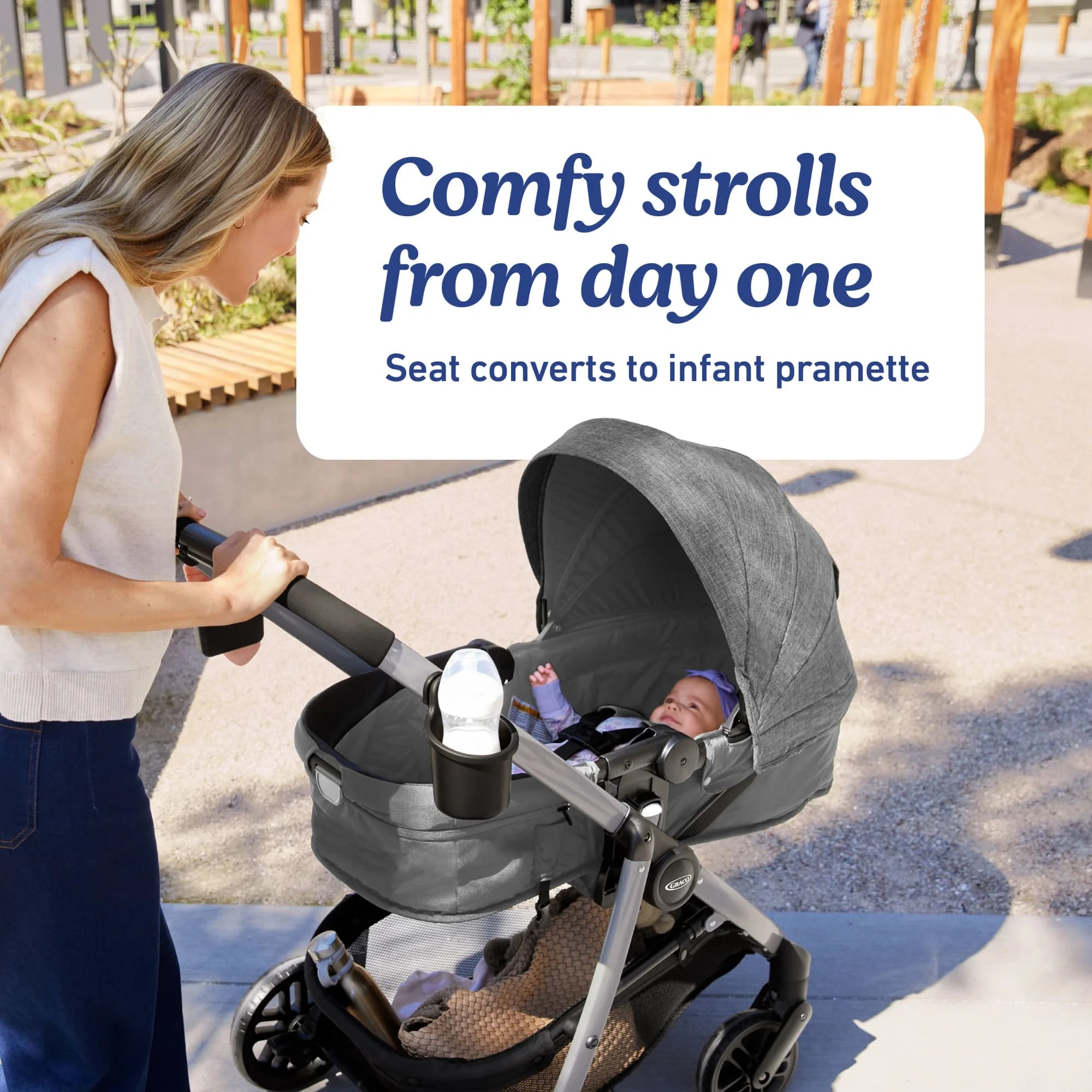 Graco Modes Pramette Stroller, Black