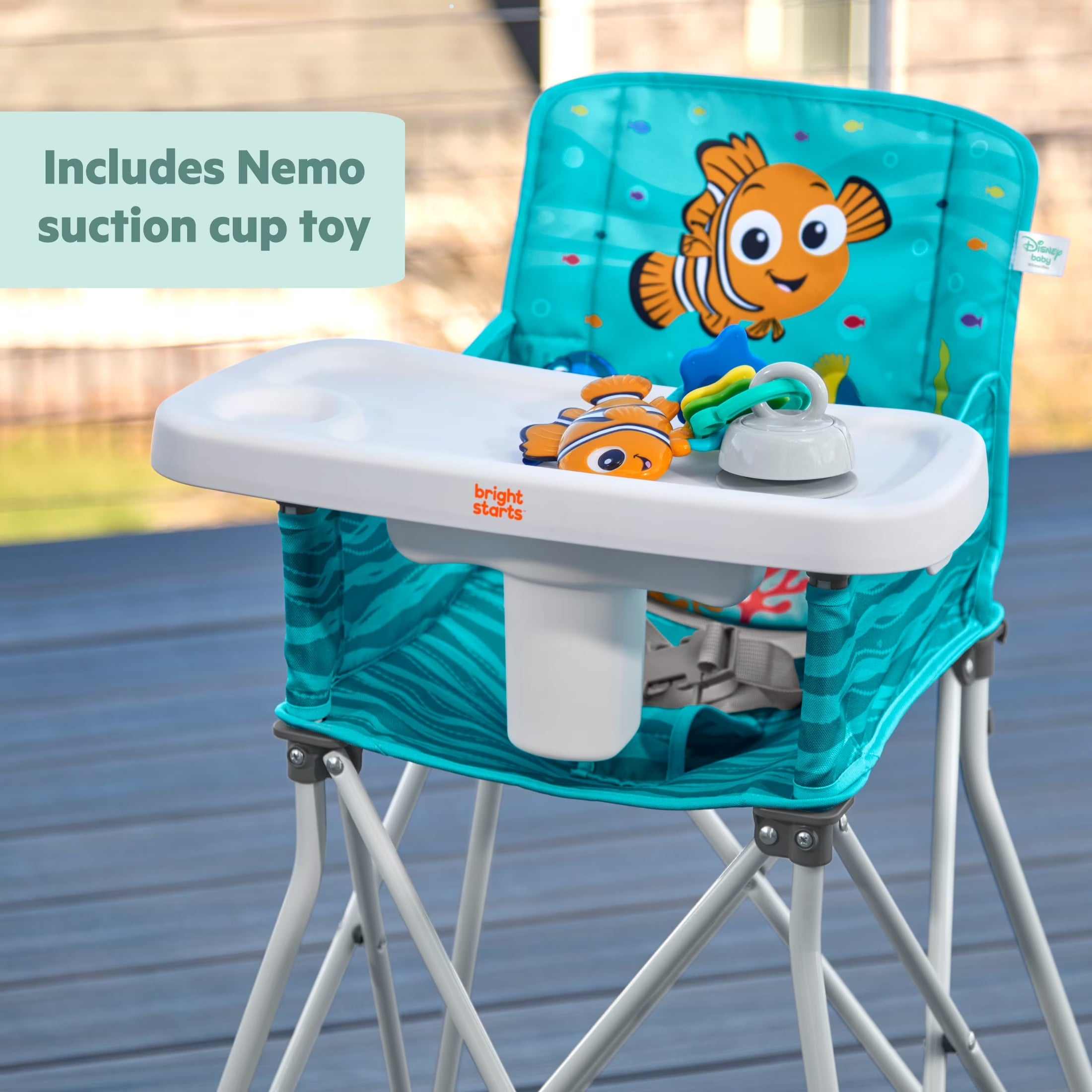 Disney Baby Finding Nemo Pop ‘N Dine Portable Highchair from , Unisex, Infant