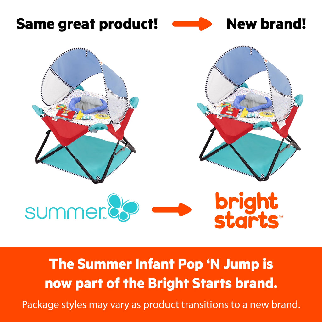 Pop 'N Jump Portable Activity Jumper, Sweet Treats, Infant