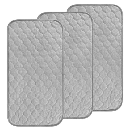Accmor 3 Pack Waterproof Changing Pad Liners, Reusable Portable Diaper Changing Pad Covers