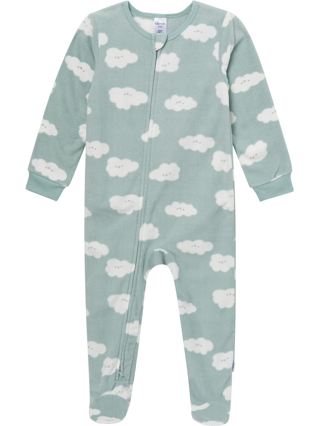Baby and Toddler Neutral Microfleece Blanket Sleeper Pajamas, 2-Pack, Sizes 0/3 Months - 5T