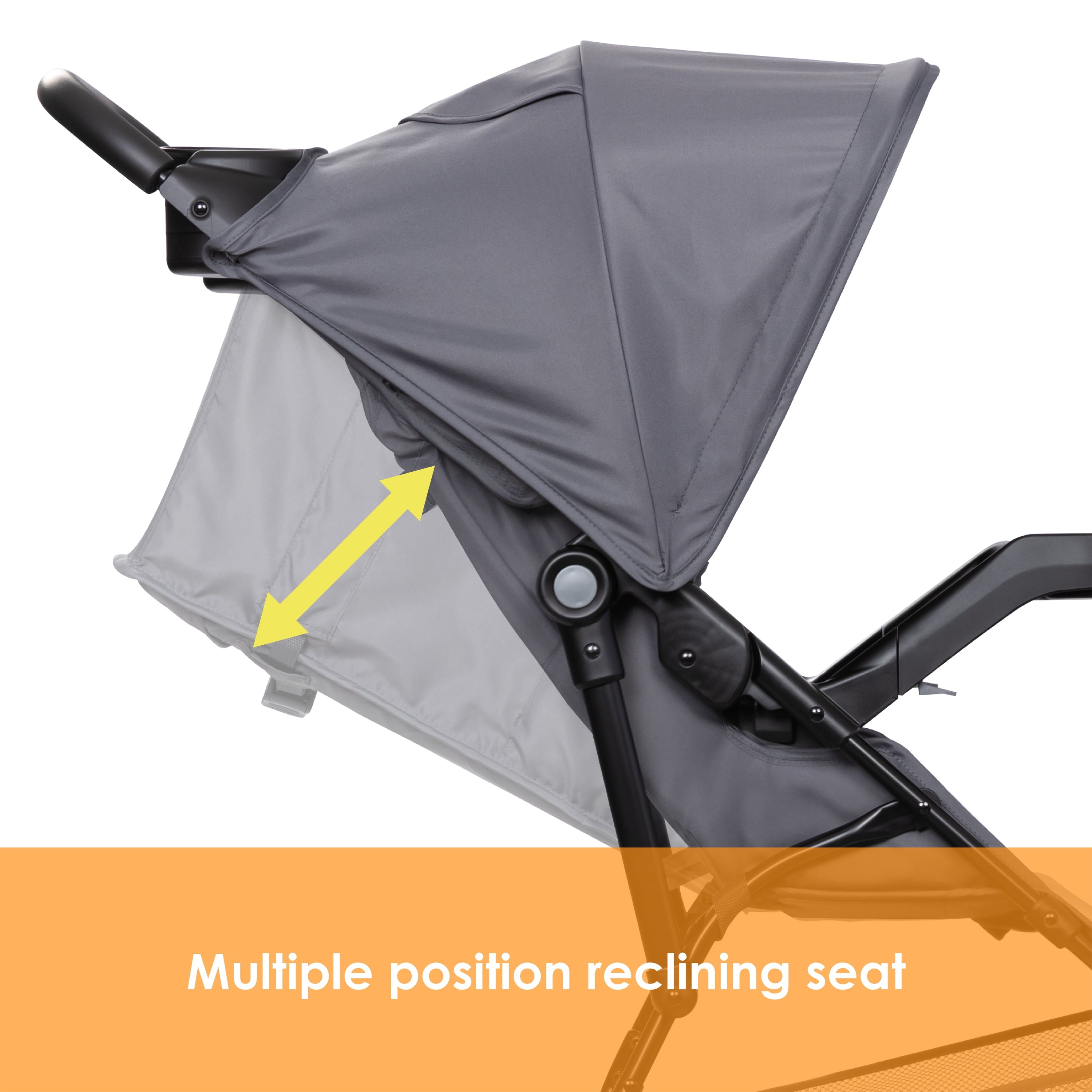 Baby Trend Venture 4-Wheel Stroller Travel System - Desert Grey - Grey