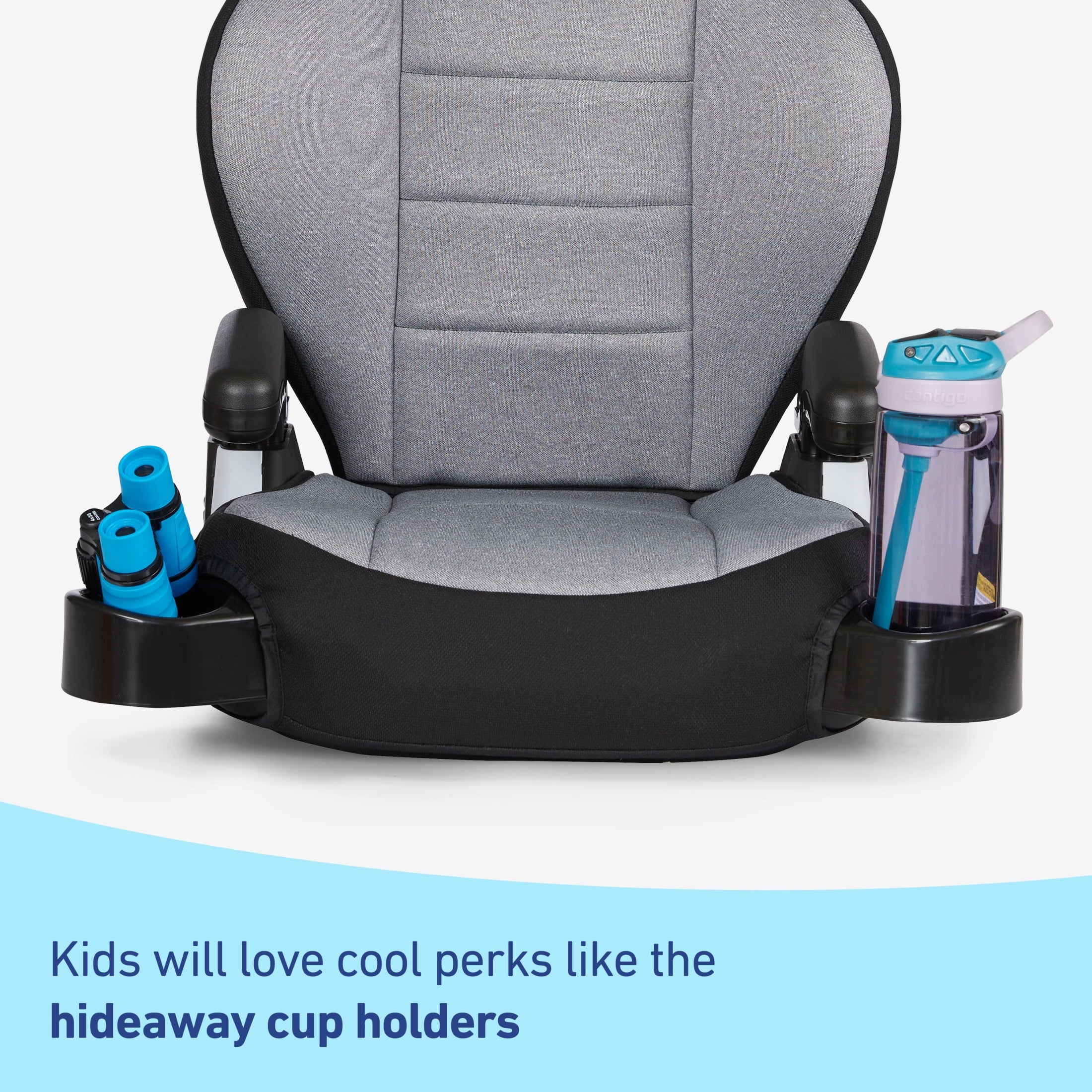 Turbobooster 2.0 Highback Booster Seat, Declan, Grey