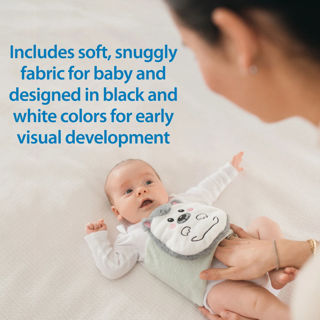 Infant Gripebelt Heated Belly Band, Gentle Warmth / Compression, Hedgehog, 1-Pack