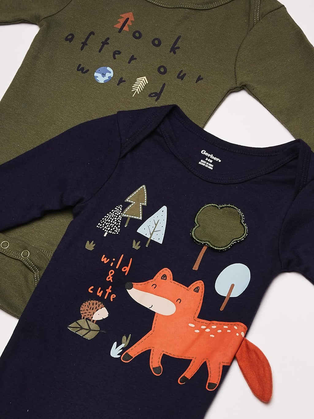 Baby Boys' 5-Pack Long-Sleeve Onesies Bodysuit