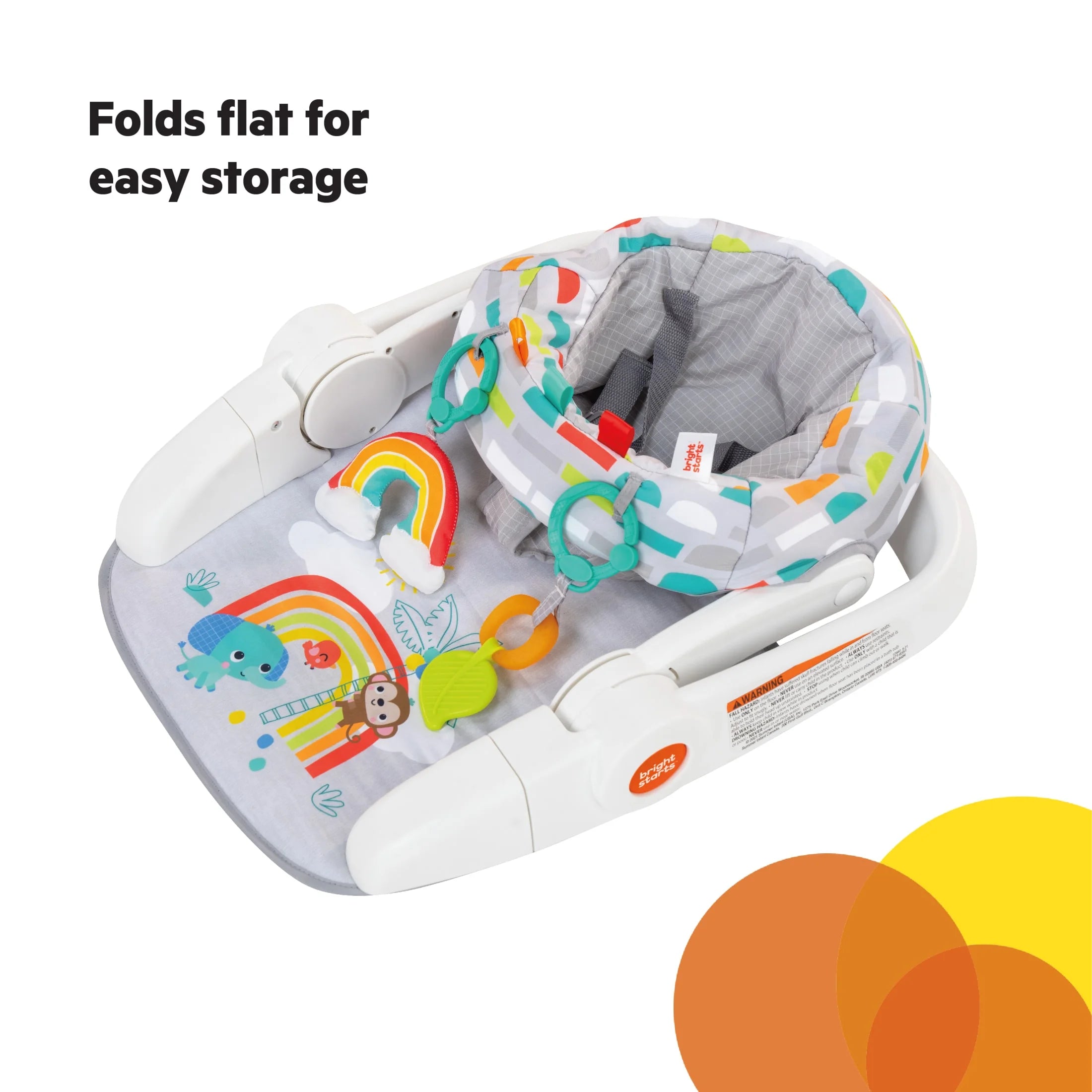 Learn-To-Sit 2-Position Floor Seat - Playful Paradise, Unisex, Infant