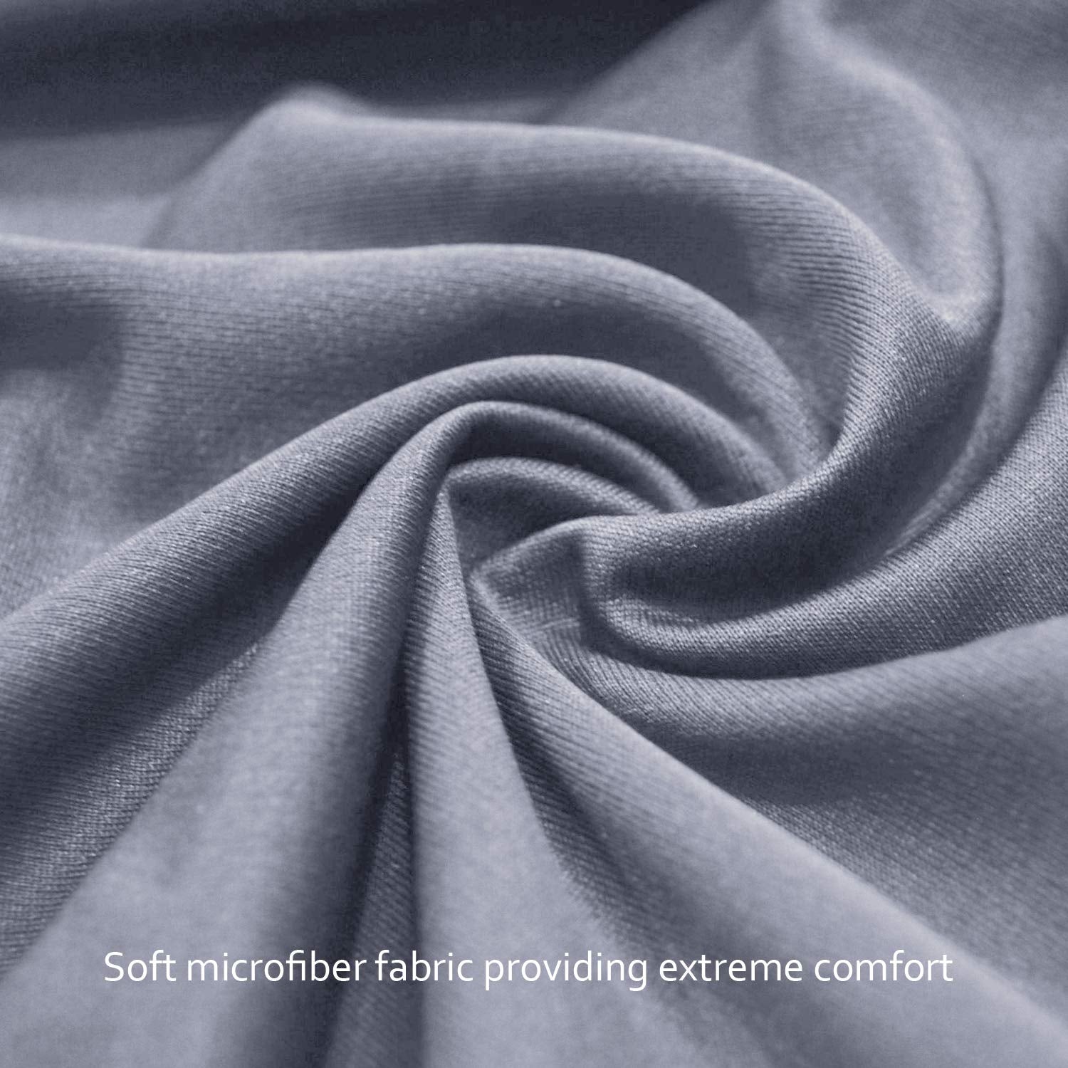 Pack and Play Sheets Fitted, 2 Pack Pack and Play Sheet Fits for Graco Pack N Play Mattress, Neutral Playard Sheets for Baby Boys and Girl, Grey & White, 38”X 26”