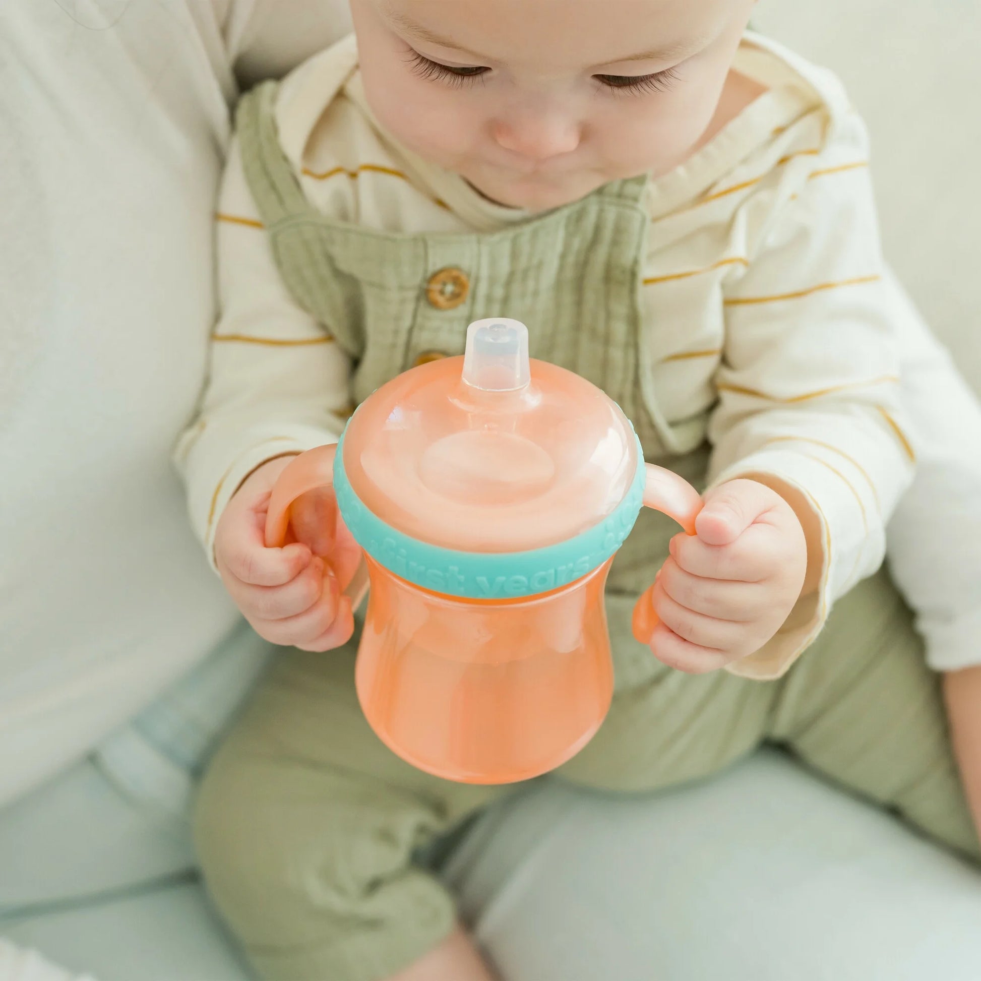 The First Years Soft Spout Trainer Cups, 7 Oz — 2 Pack — Pearlized