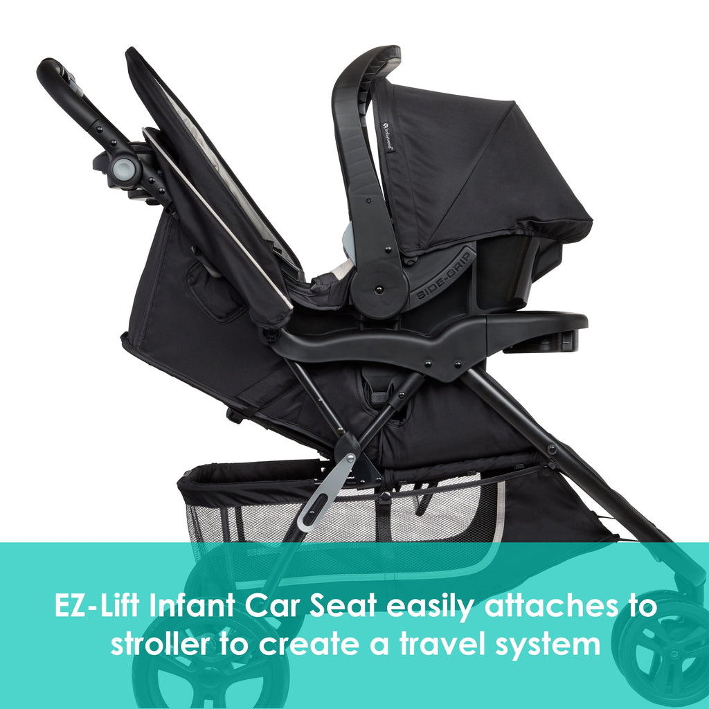 Baby Trend EZ Ride Stroller Travel System with Ez-Lift™ Infant Car Seat - Desert Tan