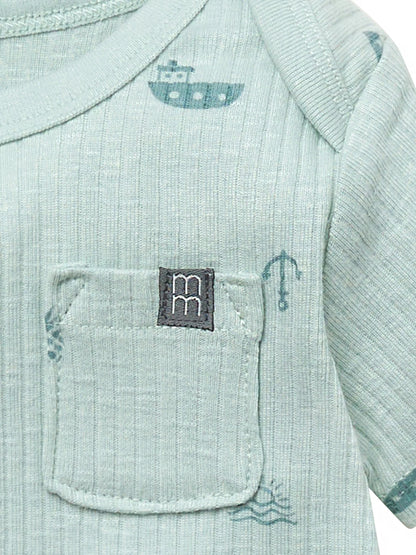 by Gerber Baby Neutral Organic 3-Pack Short Sleeve Bodysuits, 0/3 Months - 24 Months