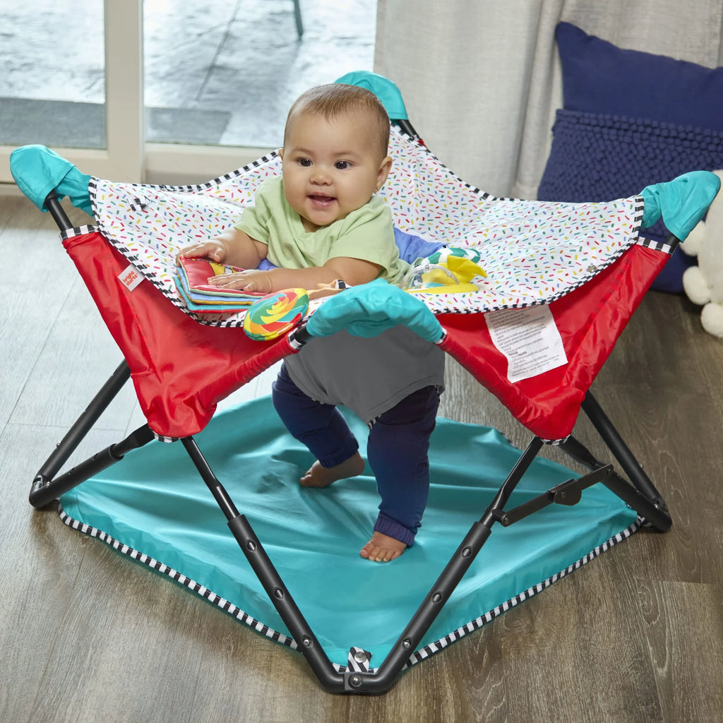 Pop 'N Jump Portable Activity Jumper, Sweet Treats, Infant