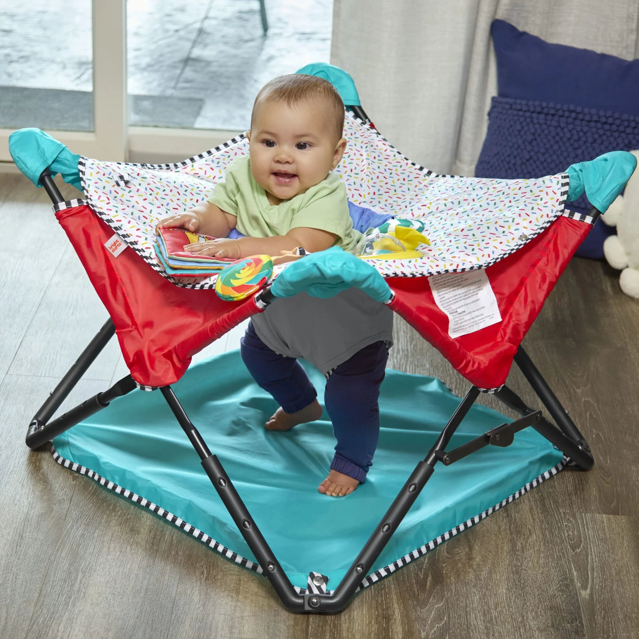 Pop 'N Jump Portable Activity Jumper, Sweet Treats, Infant