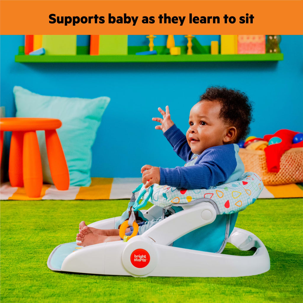 Learn-To-Sit 2-Position Floor Seat - Wild Wiggles, Unisex, Infant