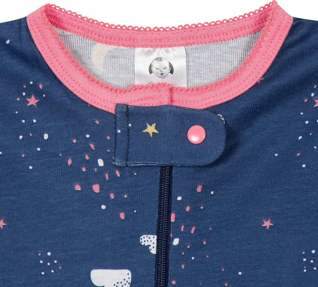 Baby Girls Baby-Girls 4-Pack Footed Pajamas