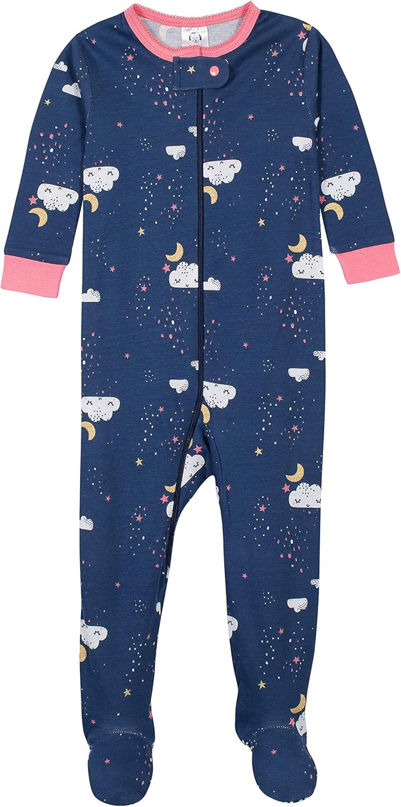 Baby Girls Baby-Girls 4-Pack Footed Pajamas