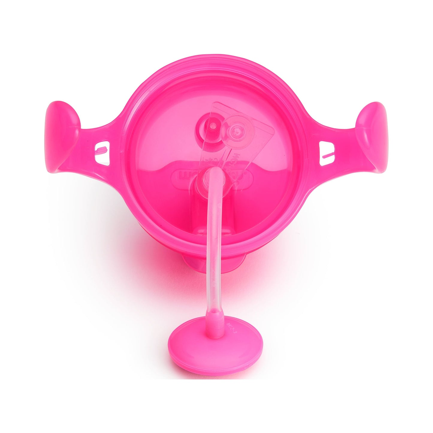 Munchkin® Any Angle™ Weighted Flexi-Straw Trainer Sippy Cup with Click Lock™ Lid, 7 Oz, Pink, Unisex