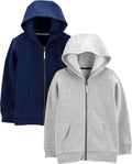 Baby-Boys 2-Pack Full Zip Hoodies