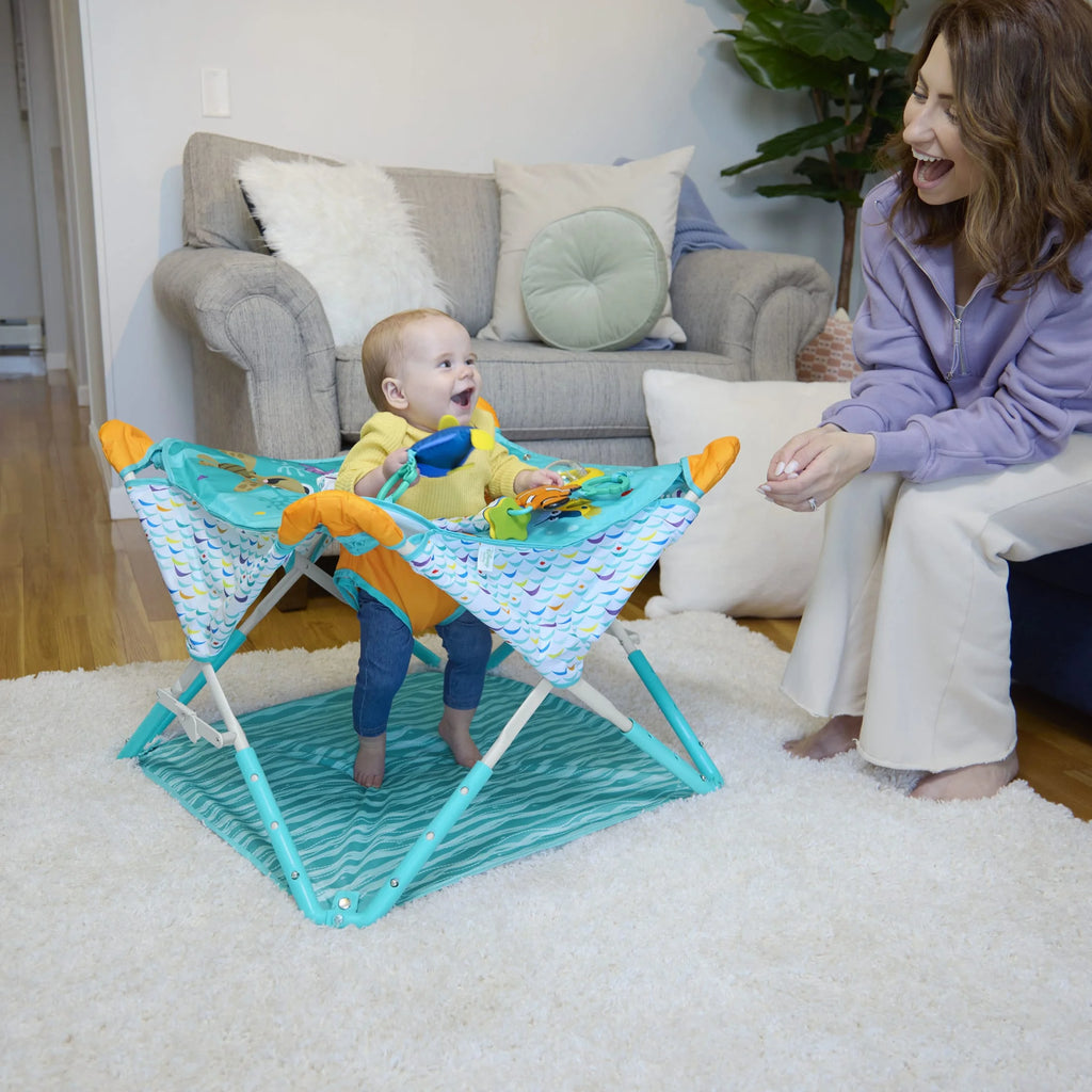 Disney Baby Finding Nemo Pop 'N Jump Foldable Activity Center by , Unisex, Infant