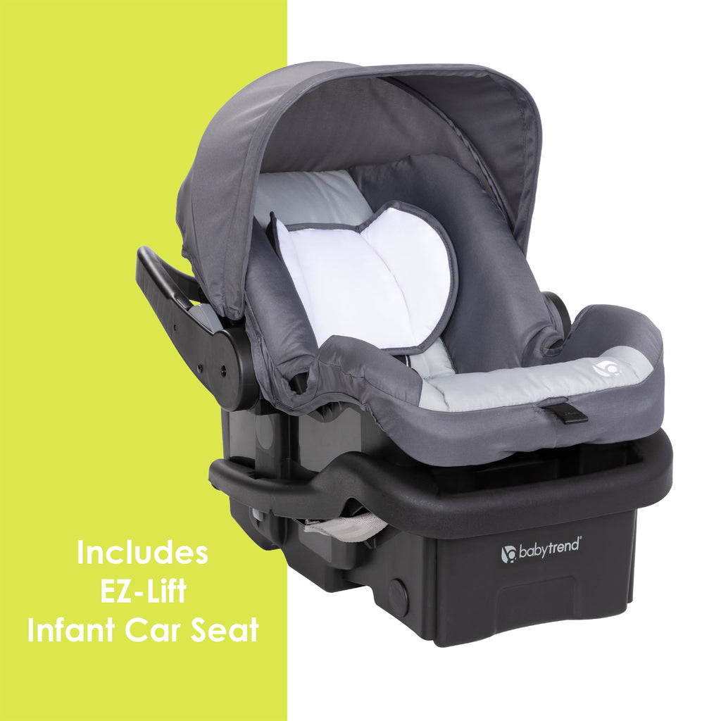Baby Trend Venture 4-Wheel Stroller Travel System - Desert Grey - Grey
