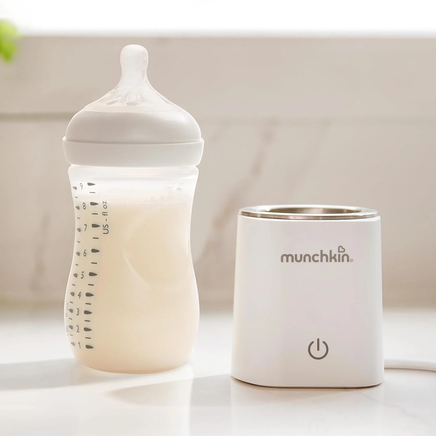 Munchkin® 98° Digital Bottle Warmer, White