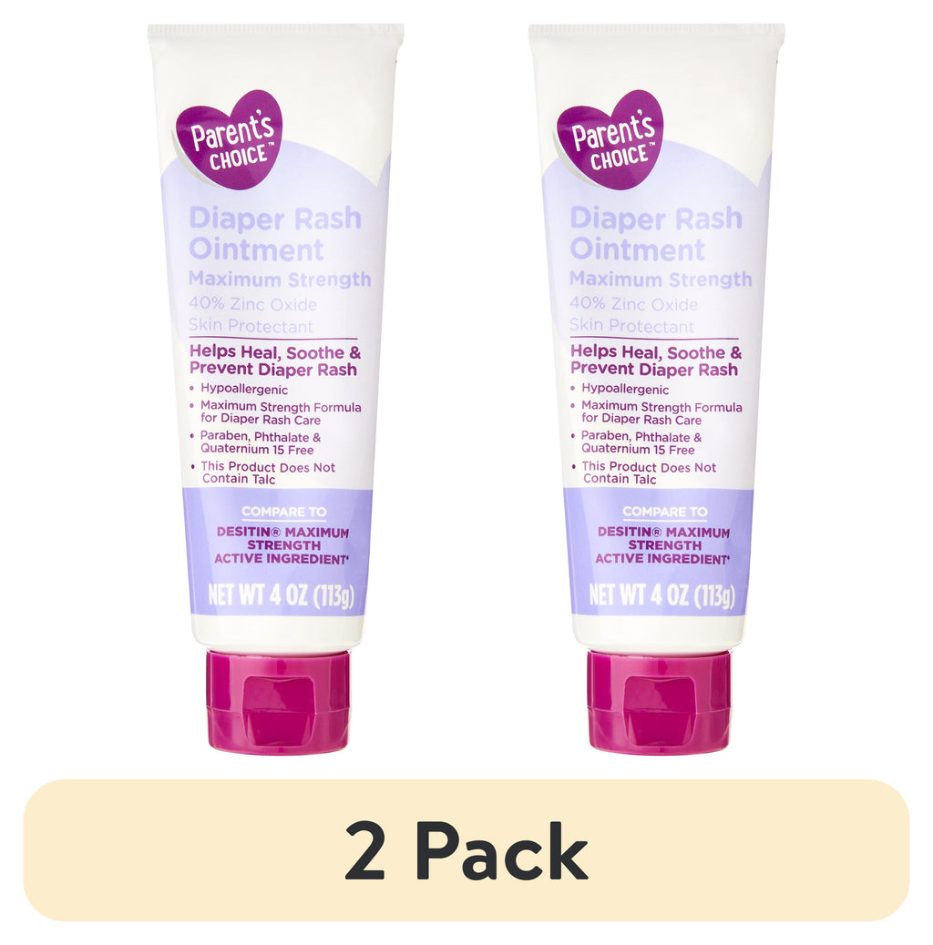 Maximum Strength Diaper Rash Ointment with Zinc Oxide, 4 Oz