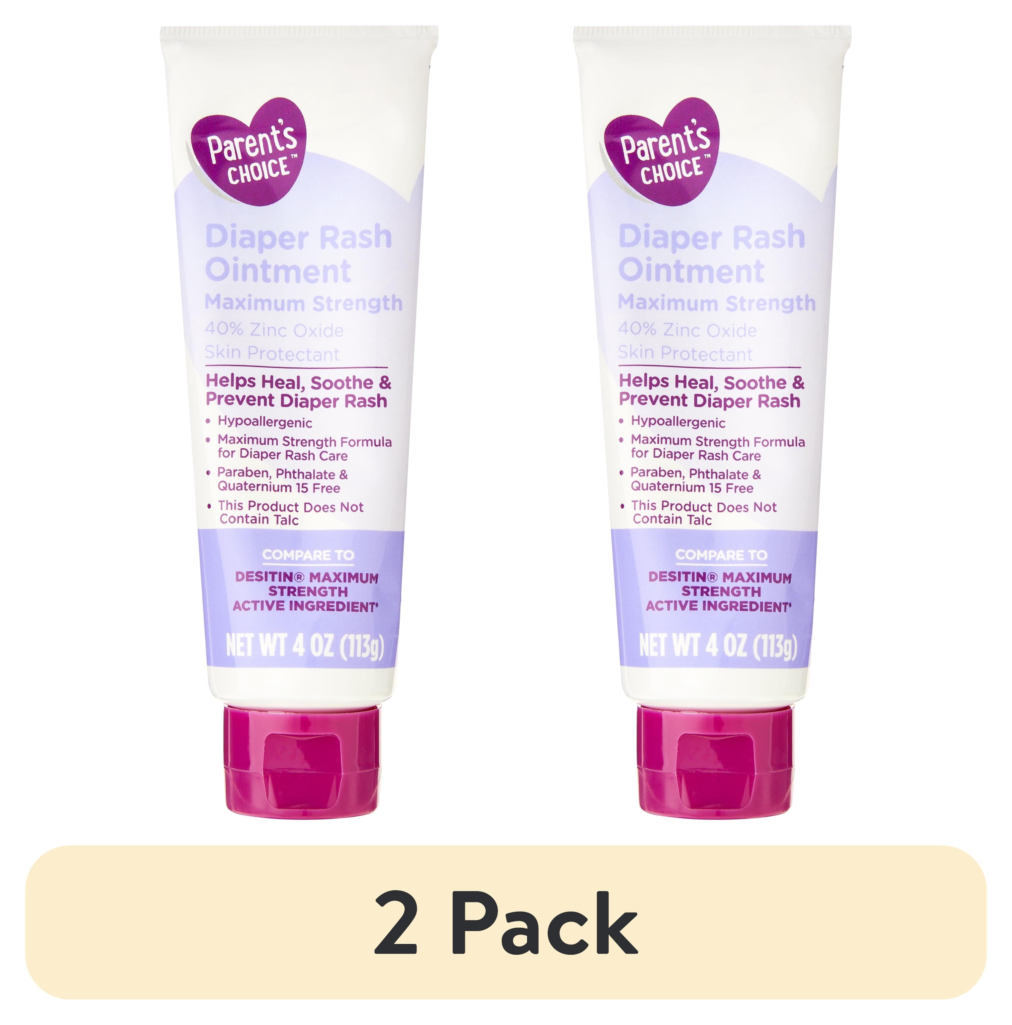 Maximum Strength Diaper Rash Ointment with Zinc Oxide, 4 Oz