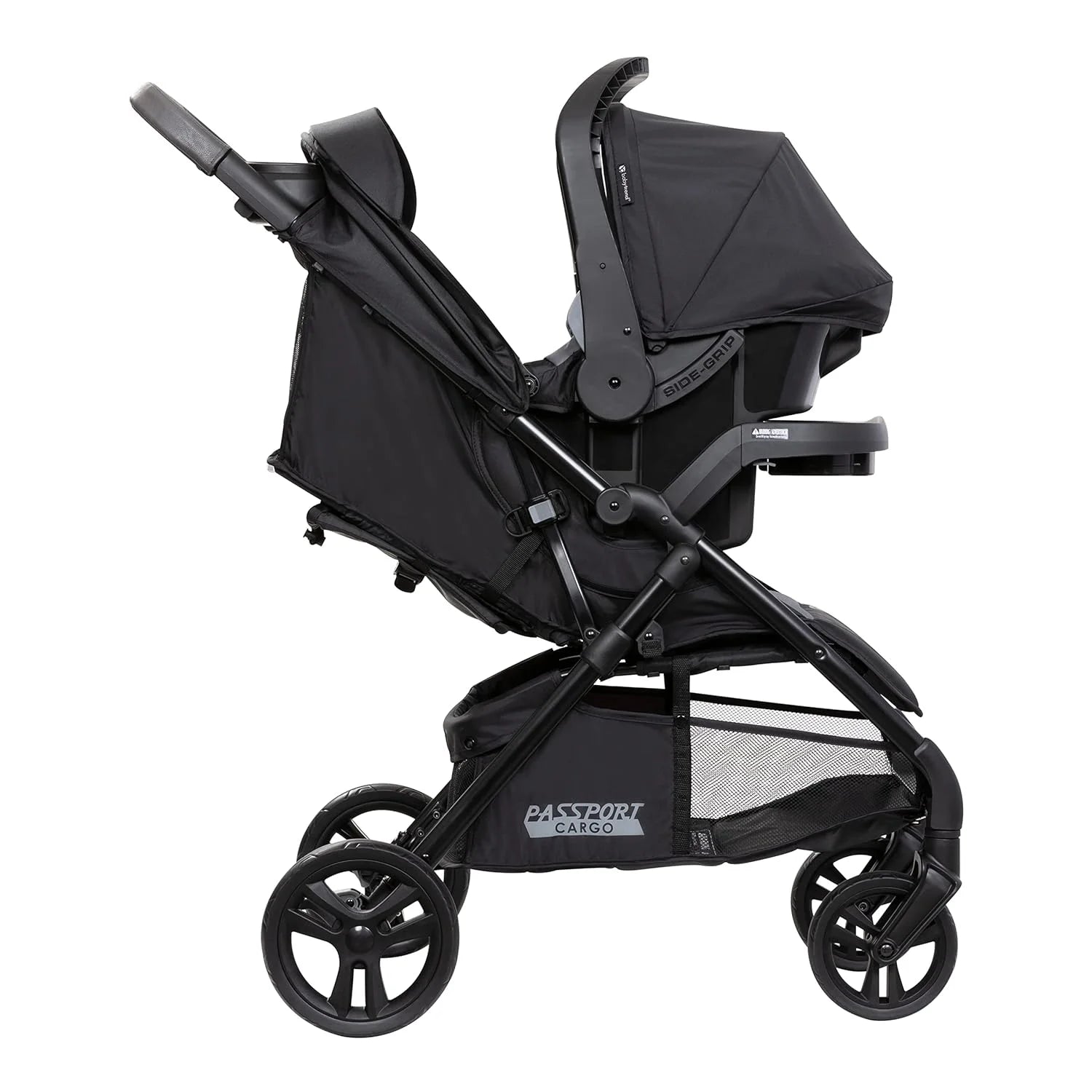 Baby Trend Passport Cargo Stroller with Extra Storage, Fieldstone Grey