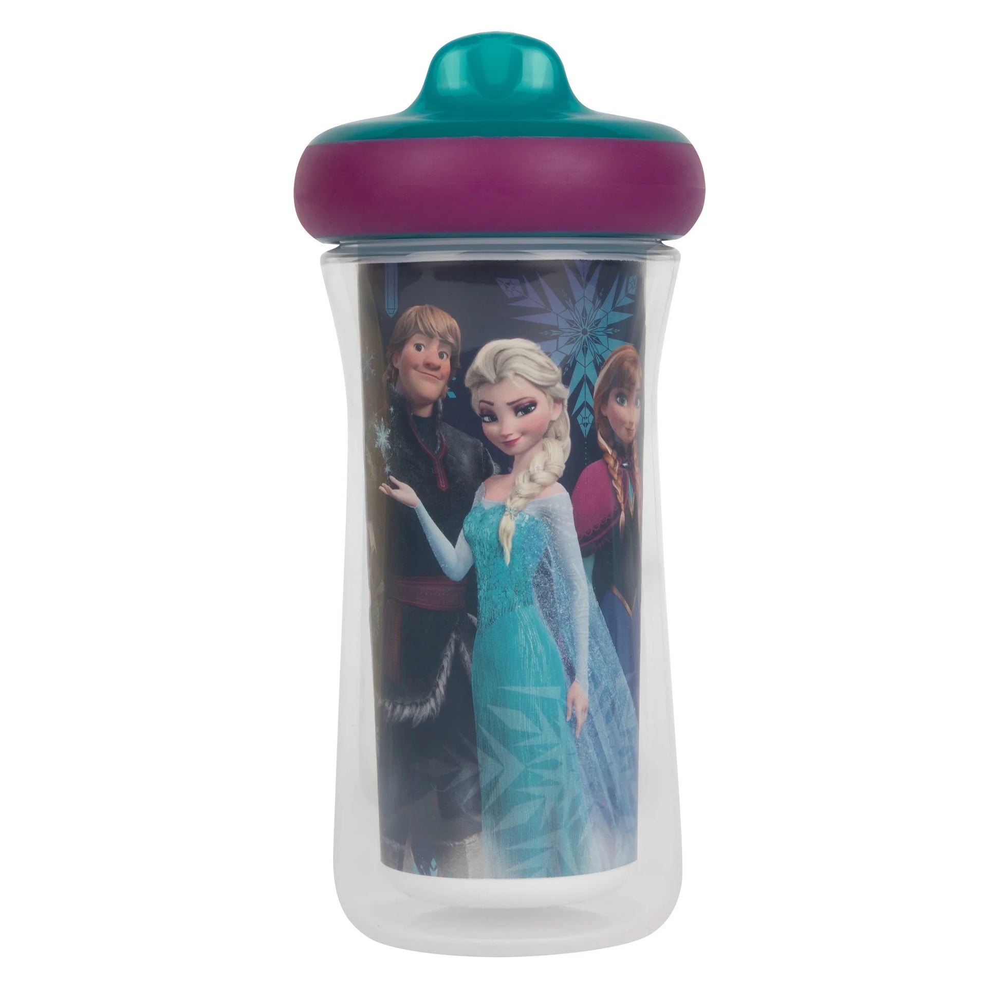 The First Years  Frozen Insulated Sippy Cups 9 Oz 2 Count Dishwasher Safe Leak and Spill Proof Toddler Cups Made without BPA