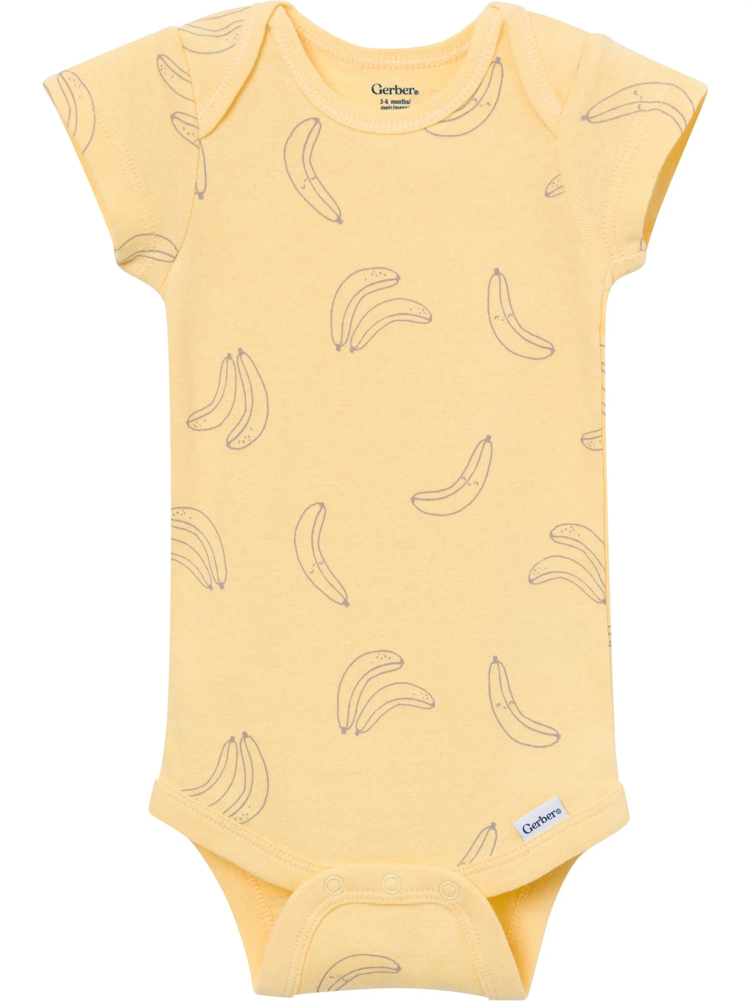 Baby Neutral Short Sleeve Onesies, 8-Pack, Sizes 0/3 Newborn - 12 Months