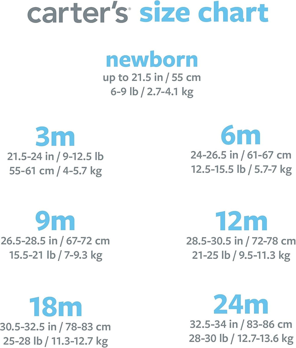 9-Pack Grow with Me Bodysuit