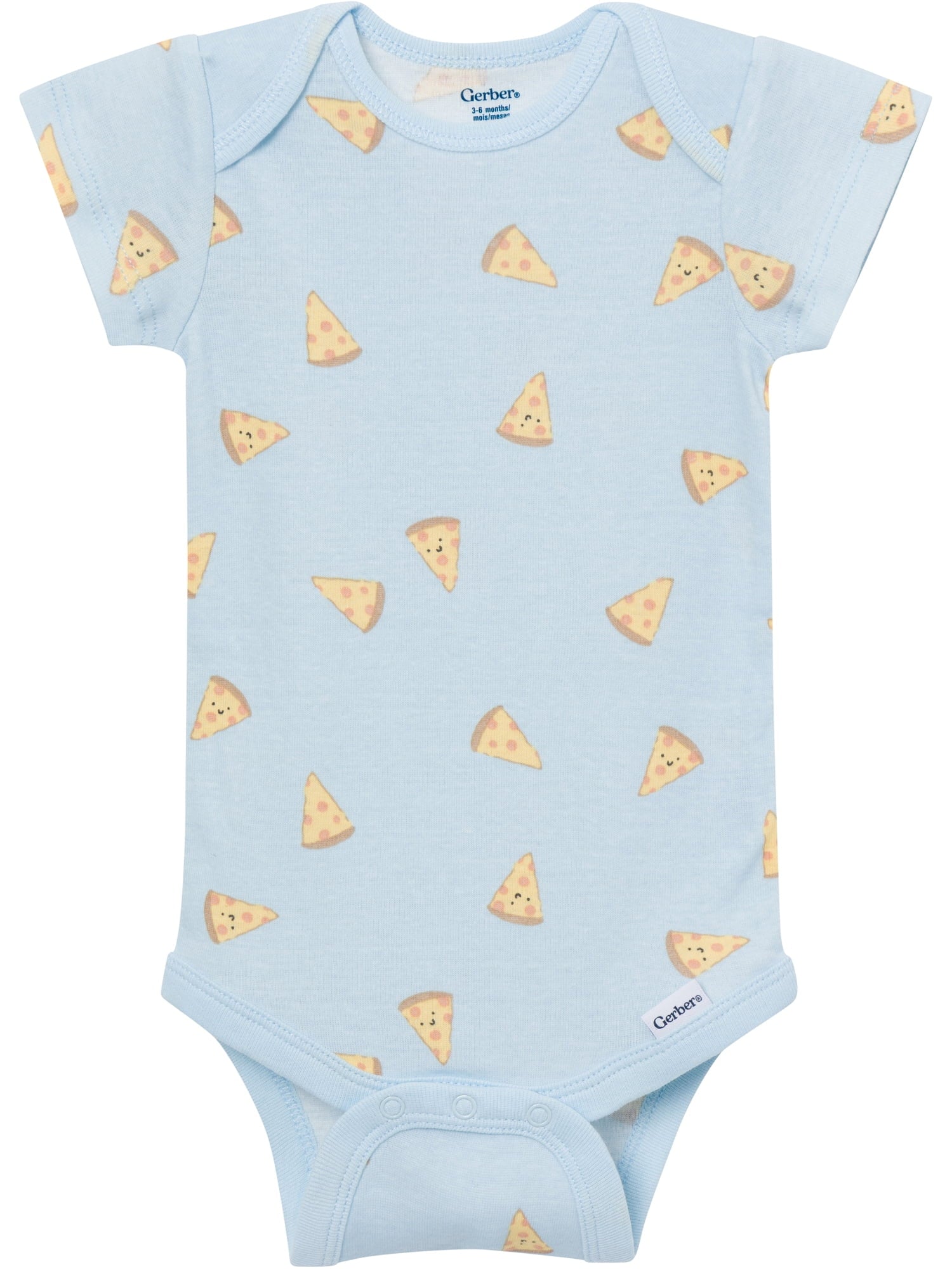 Baby Neutral Short Sleeve Onesies, 8-Pack, Sizes 0/3 Newborn - 12 Months