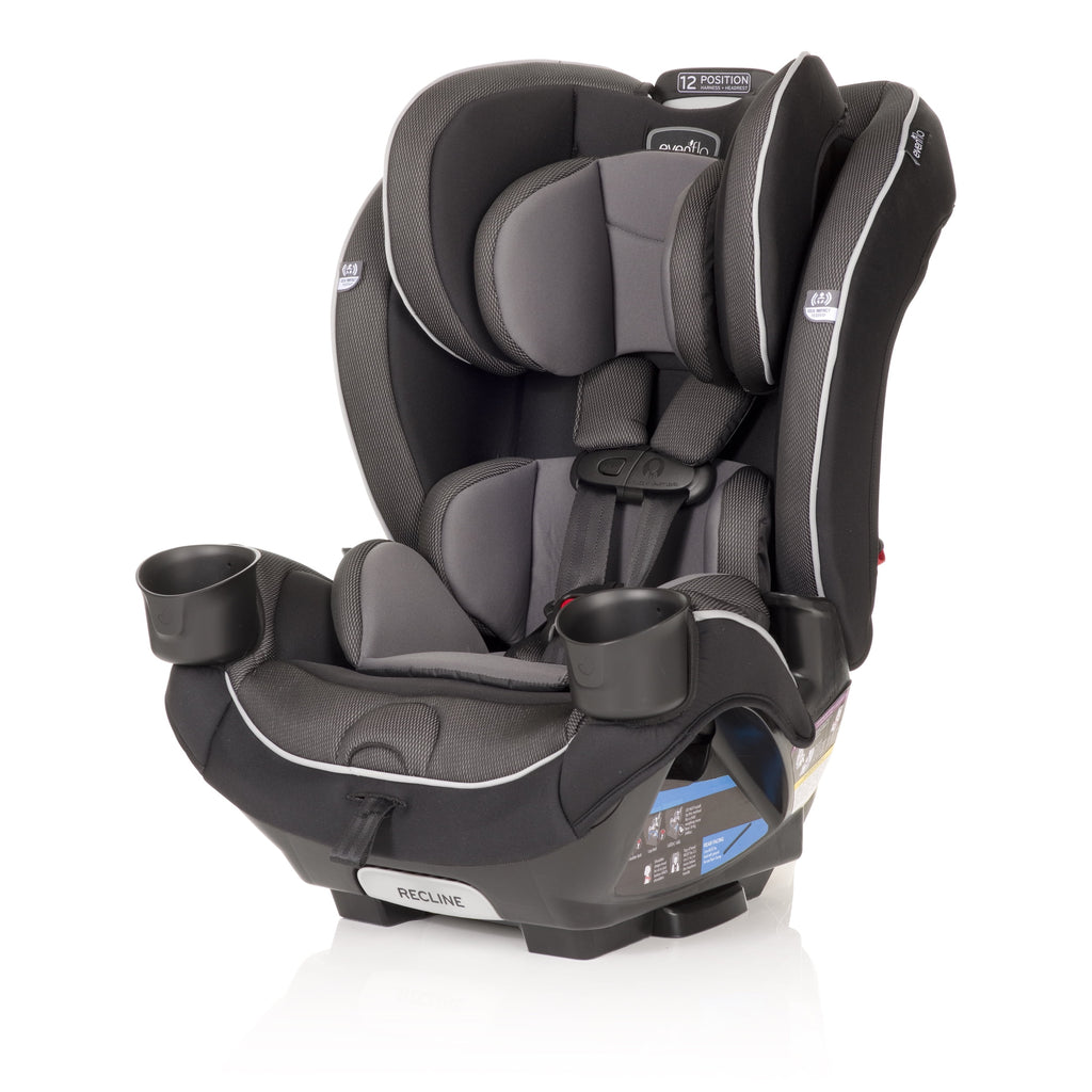 Everykid 3-In-1 Convertible Car Seat (Livingston Gray), Infant - 12 Years