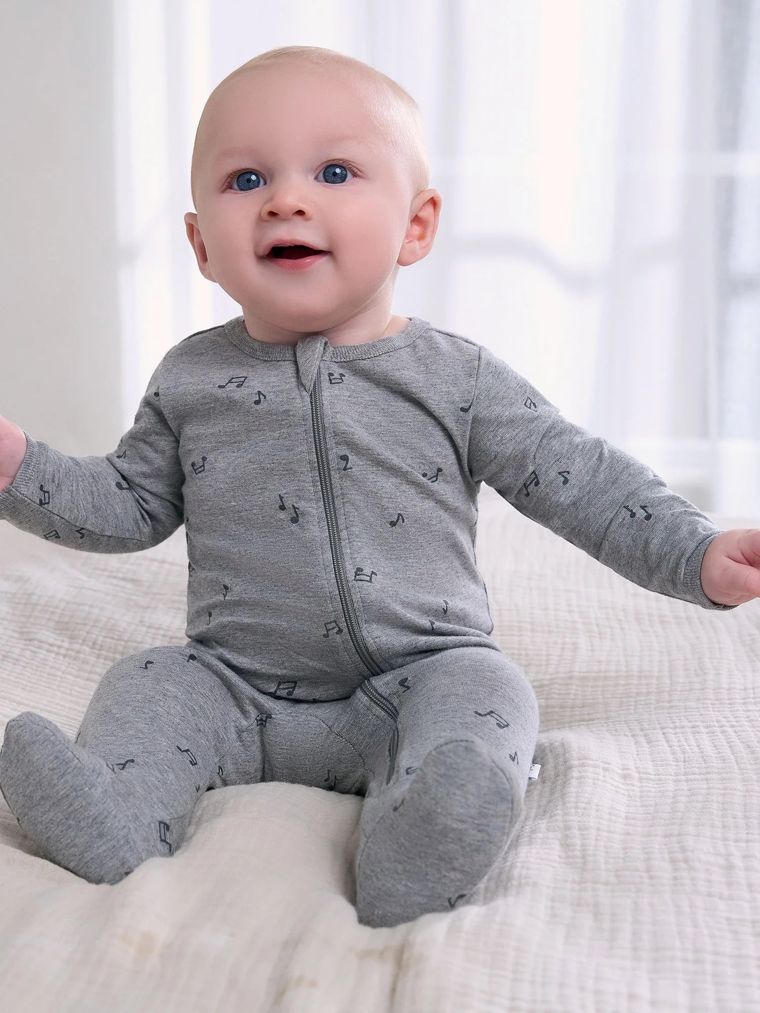 Baby Boy Sleep ´N Play Footed Cotton Pajamas, 2-Pack, Sizes Newborn - 3/6 Months