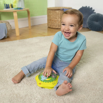 Bright Starts Wanderlights 2-In-1 Baby Walker for Infants, Blue, Green