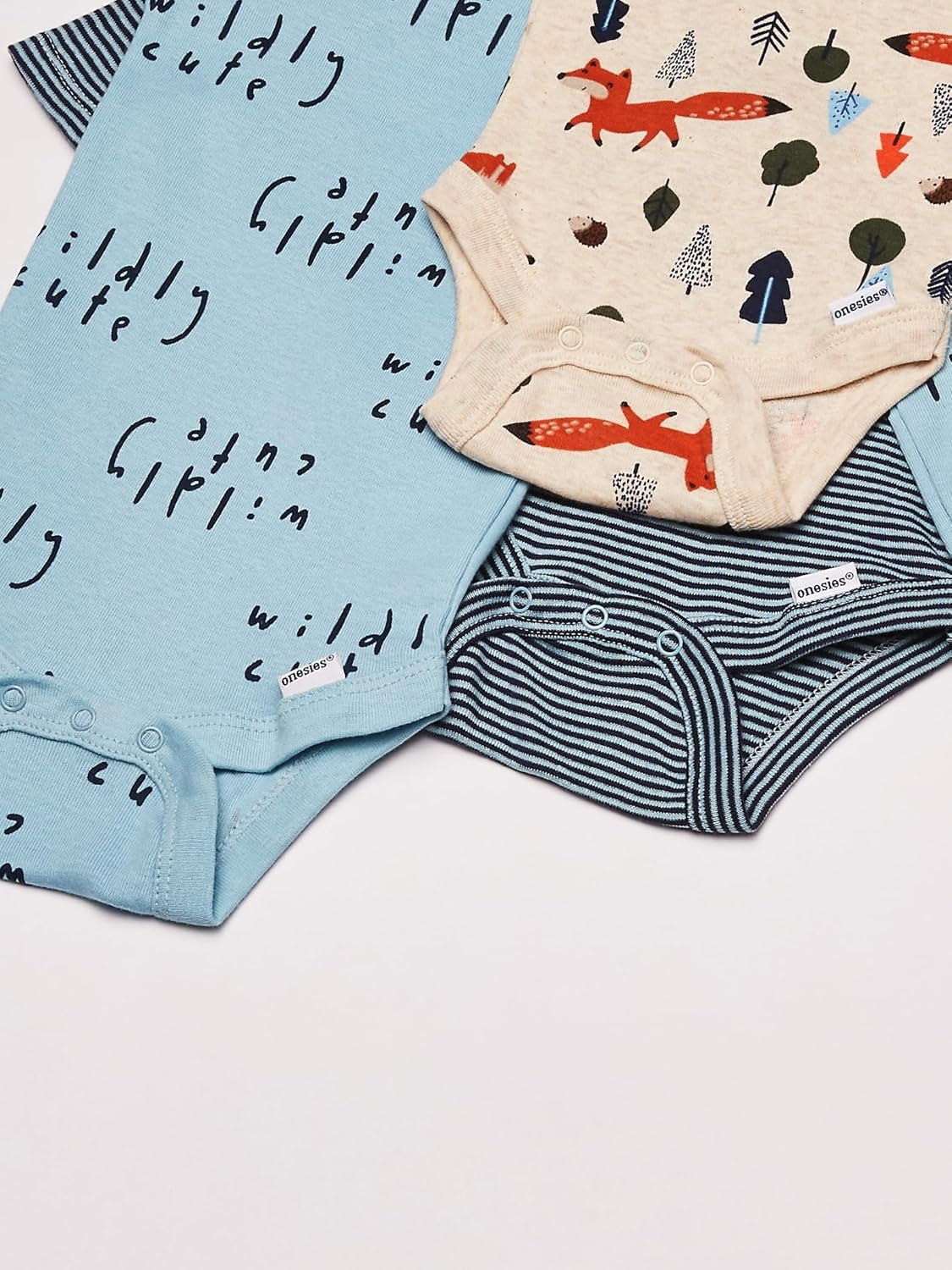 Baby Boys' 5-Pack Long-Sleeve Onesies Bodysuit