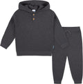 Baby & Toddler Boys' Sweater Knit Hooded Top and Pant Set