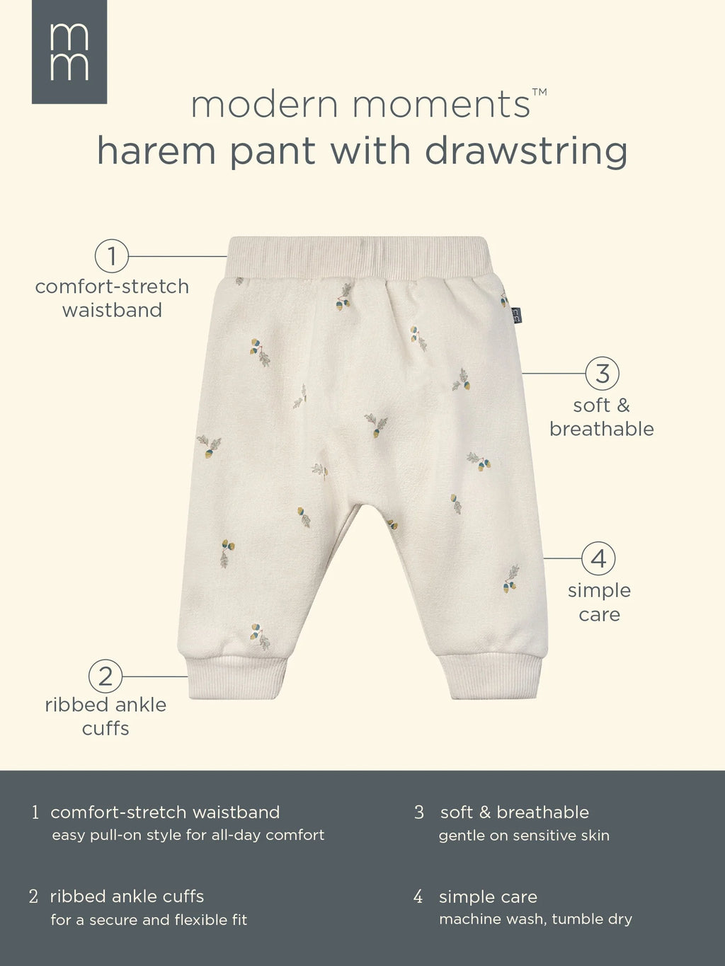 by Gerber Gender Neutral 2-Piece Outfit Sets, Sizes 0/3 Months - 24 Months