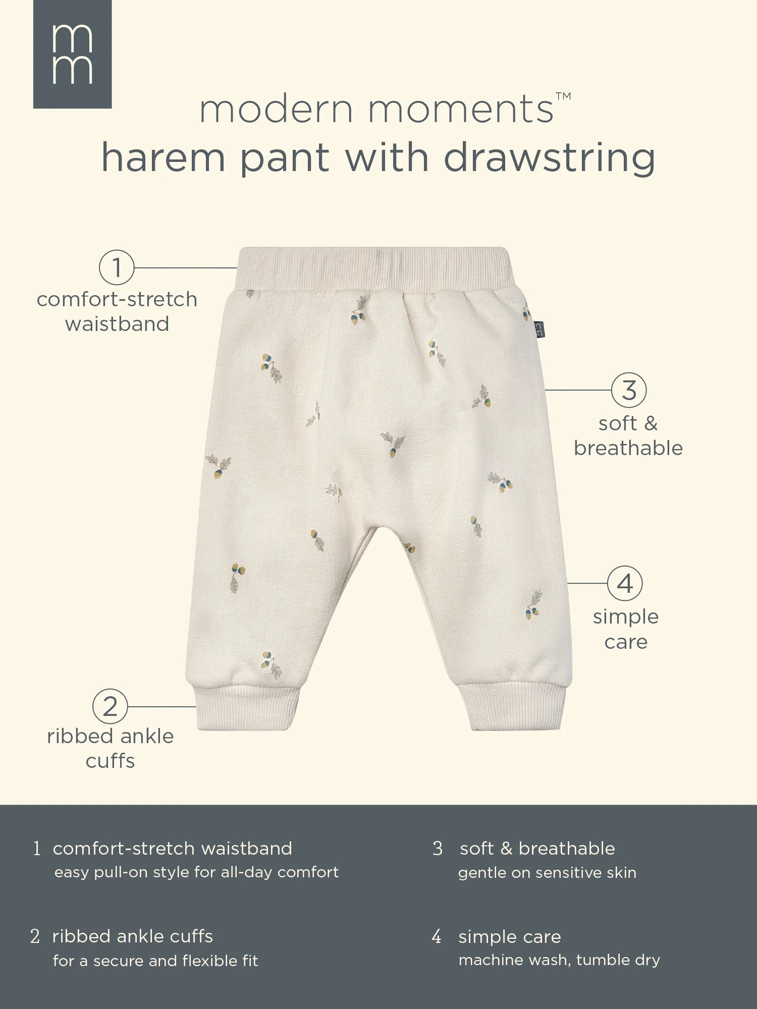 by Gerber Gender Neutral 2-Piece Outfit Sets, Sizes 0/3 Months - 24 Months