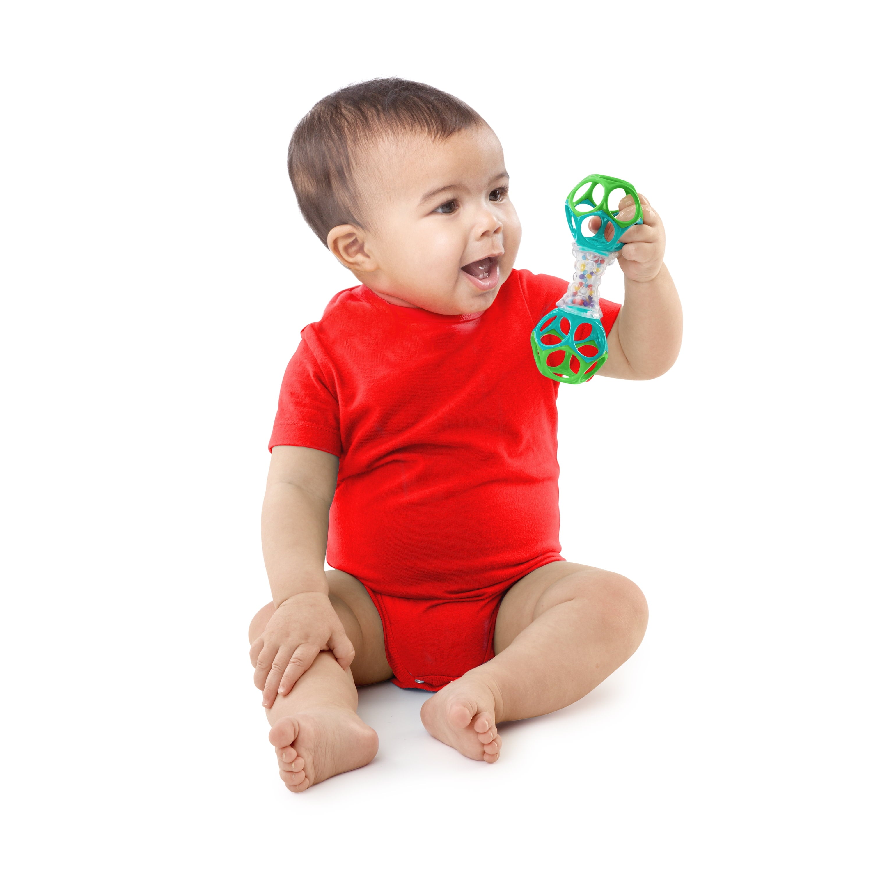 (2 Pack) Oball Shaker Rattle Toy, Ages Newborn +