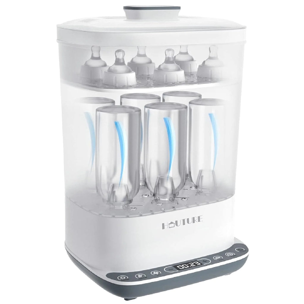 Bottle Sterilizer and Dryer, 6-In-1 Electric Steam Sterilizer for Baby Bottles & Accessories
