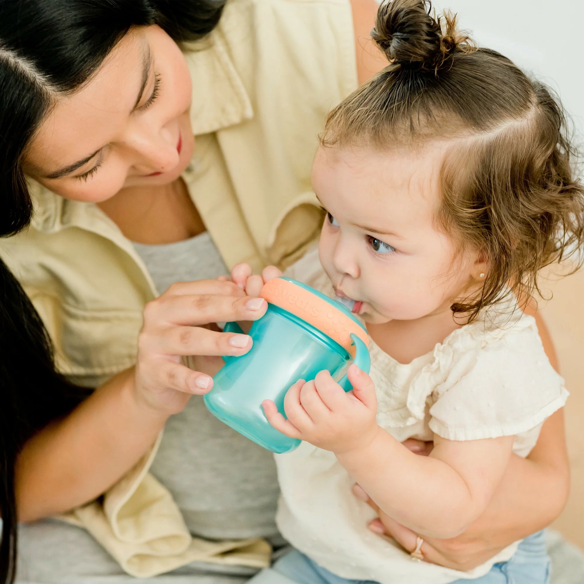 The First Years Soft Spout Trainer Cups, 7 Oz — 2 Pack — Pearlized