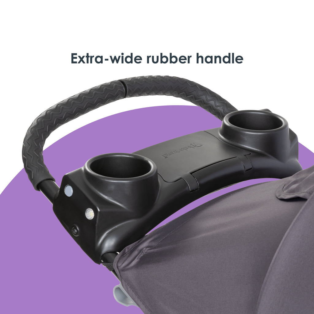 Baby Trend Xcel-R8 plus Jogging Stroller with LED Lights, Liberty Grey