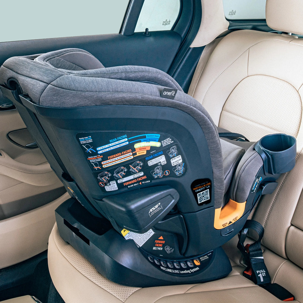 Onefit™ LX Cleartex® All-In-One Convertible Car Seat - Ebony (Black), New